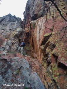 Hiking at Wichita Mountain. Photo copyright Sara J. Bruegel, 2016